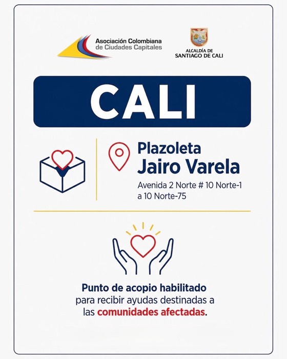 Punto de acopio Cali