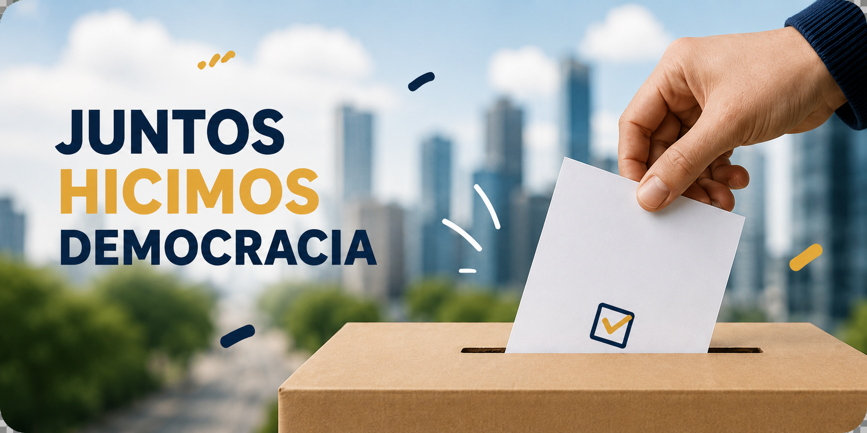 Juntos hicimos democracia — Elecciones Presidenciales 2026