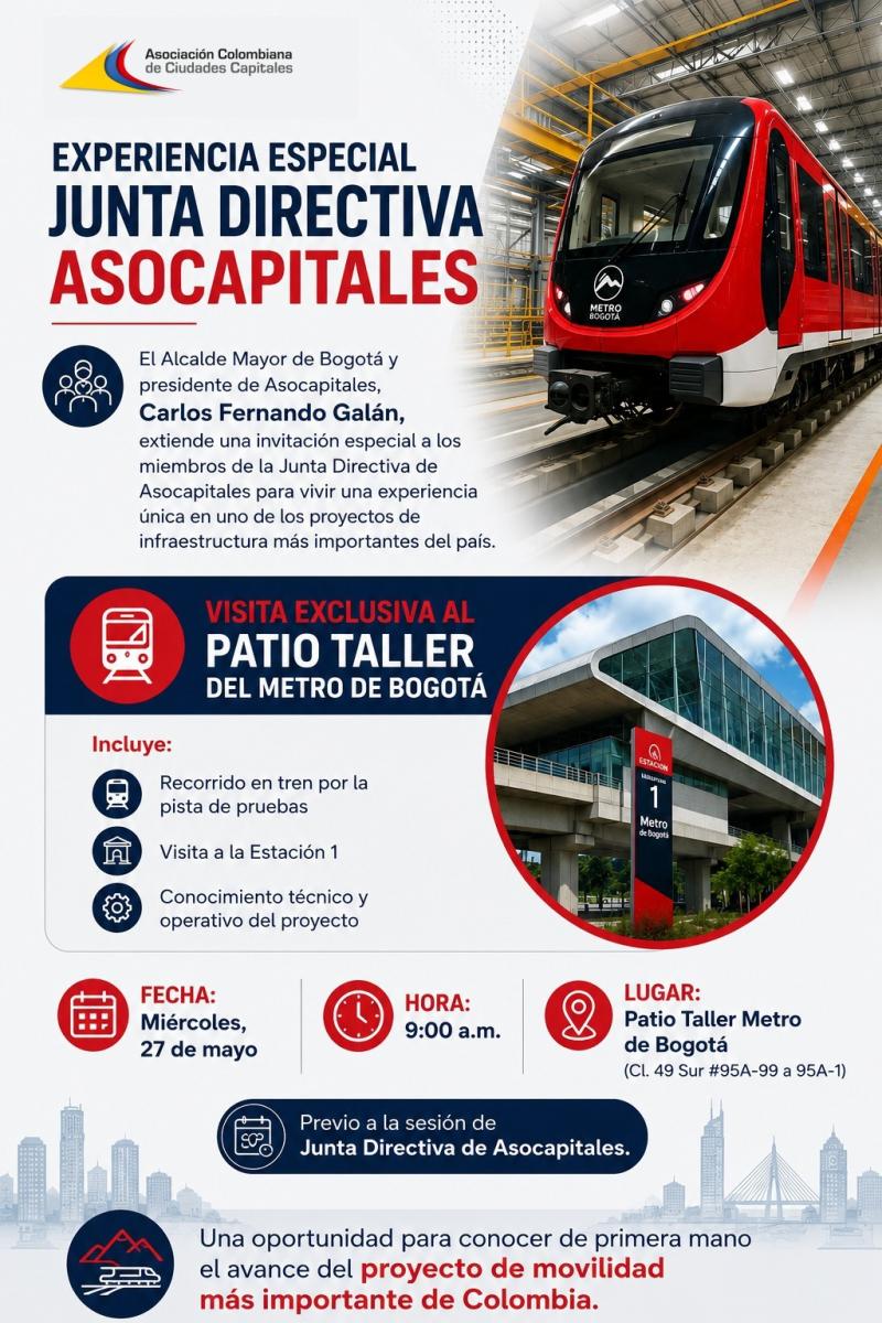Experiencia especial Junta Directiva Asocapitales