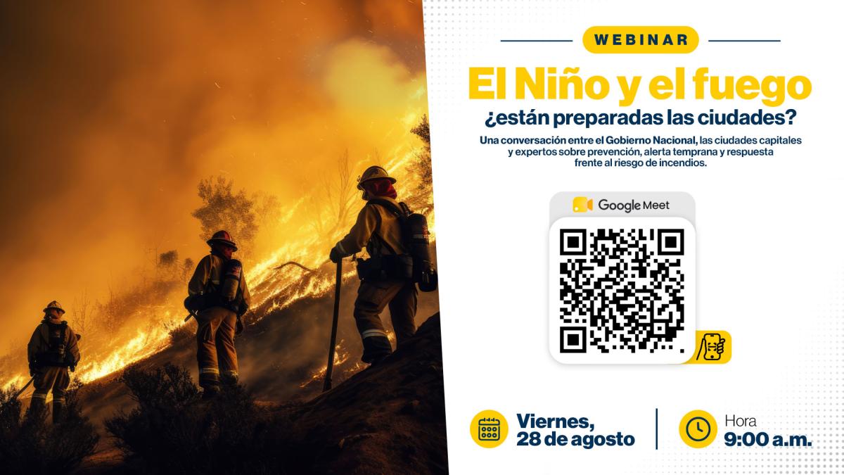 Webinar El Niño y el fuego: ¿están preparadas las ciudades?