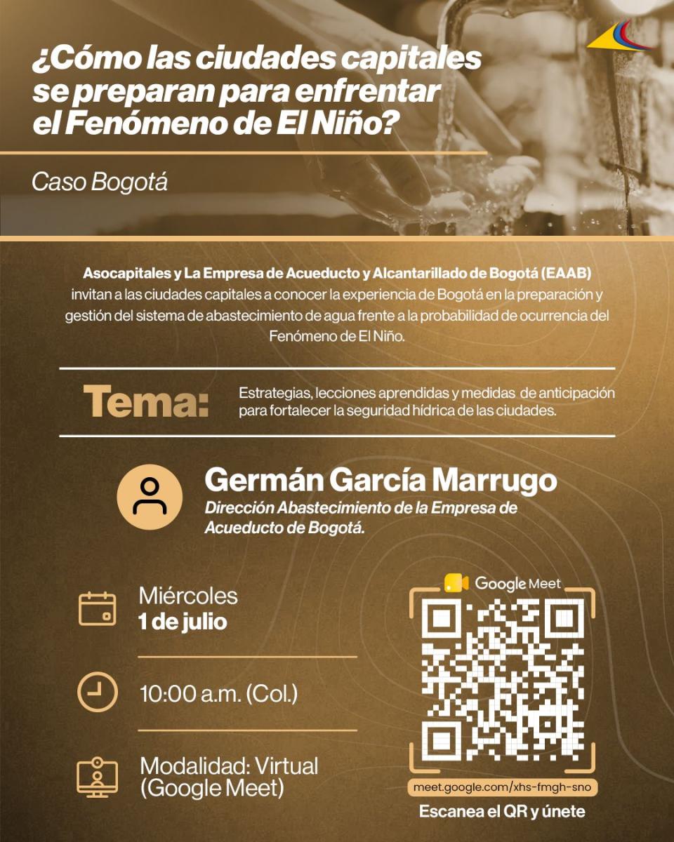 ¿Cómo las ciudades capitales se preparan para enfrentar el Fenómeno de El Niño? Caso Bogotá