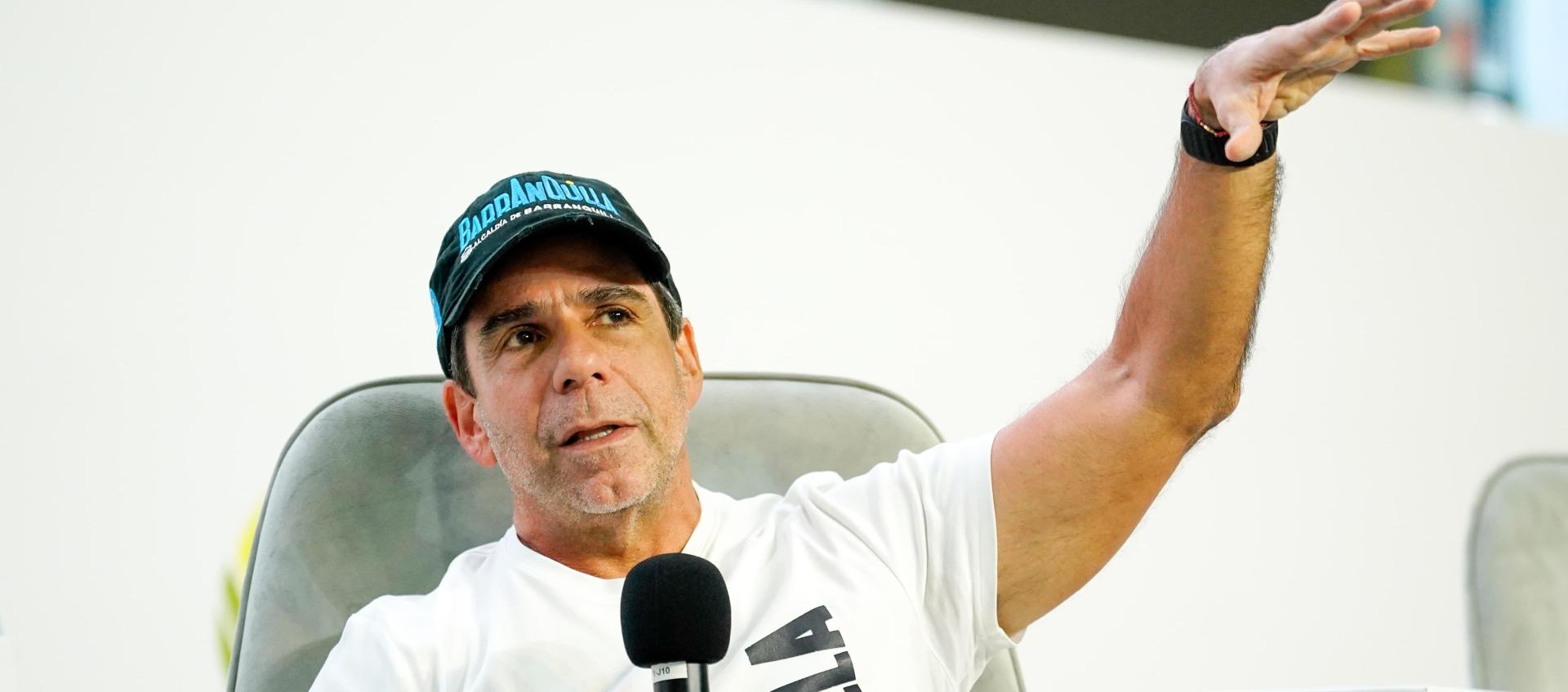 Foto del alcalde de Barranquilla Alejandro Char