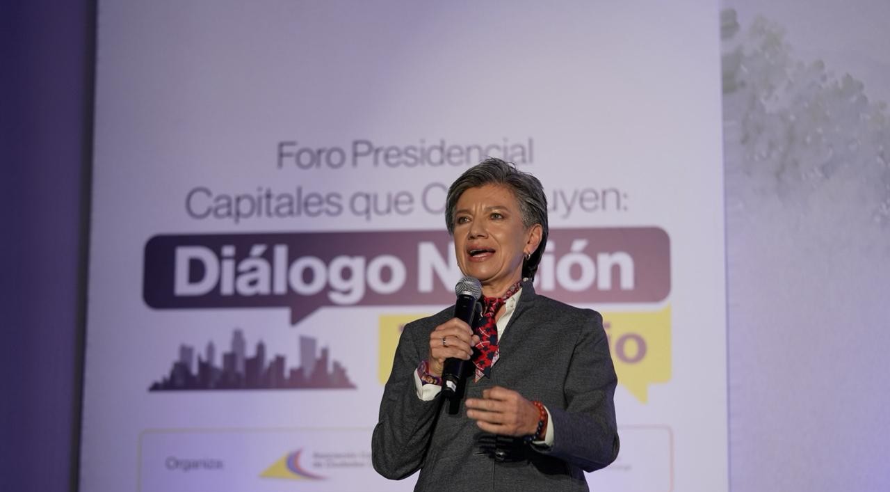 Candidata presidencial Claudia López