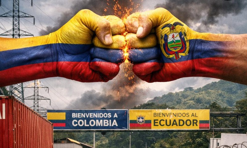 Choque comercial entre Colombia y Ecuador