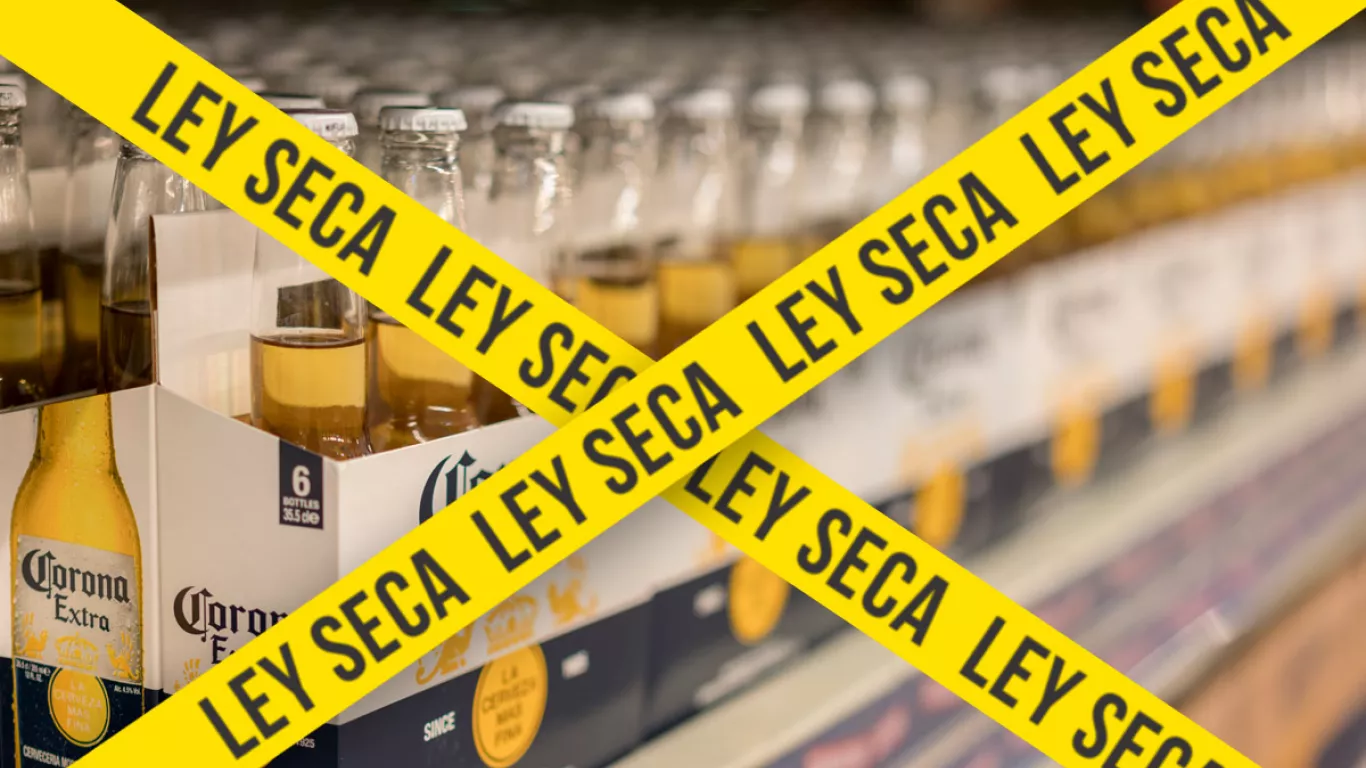 Ley seca y otras disposiciones para la jornada presidencial