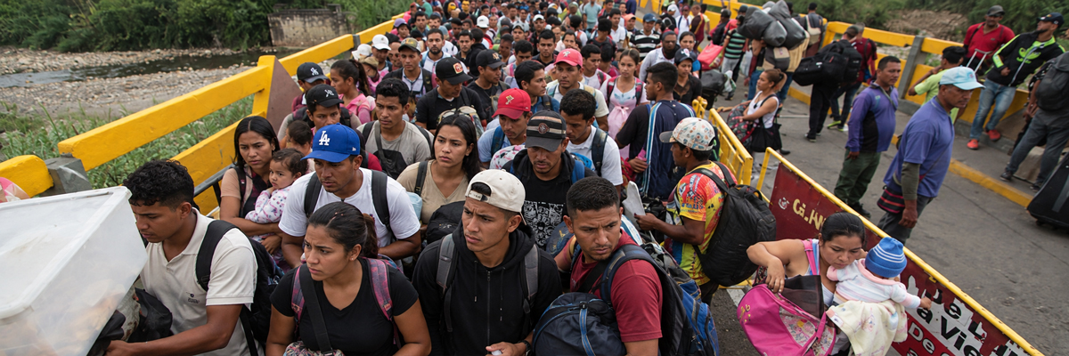 Migrantes venezolanos