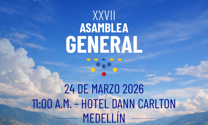 Pieza promocional Asamblea Asocapitales2026