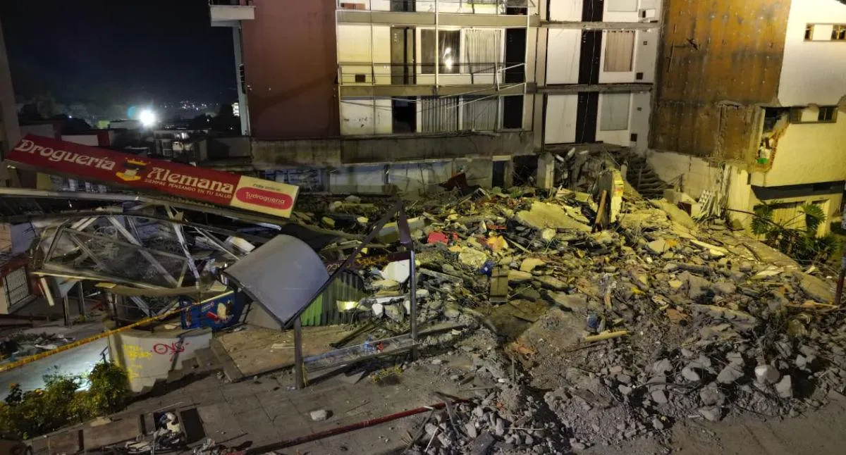 foto de sismo de 7.4 de magnitud