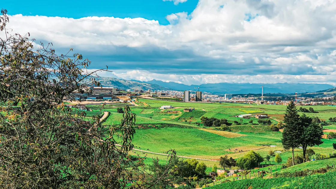 Vista panorámica de Tunja