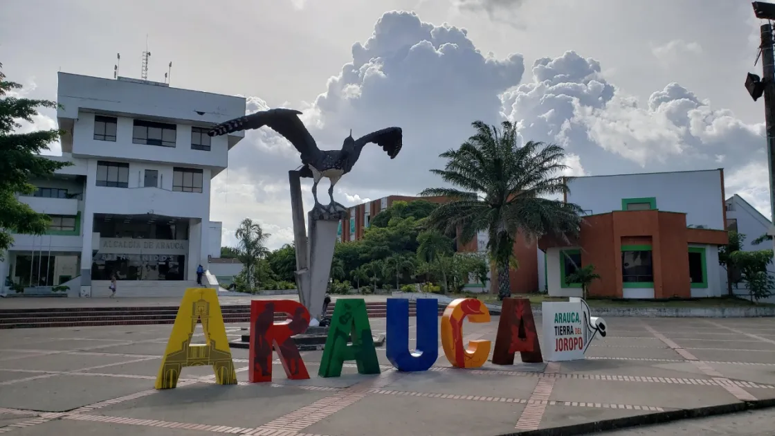 Plaza central Arauca