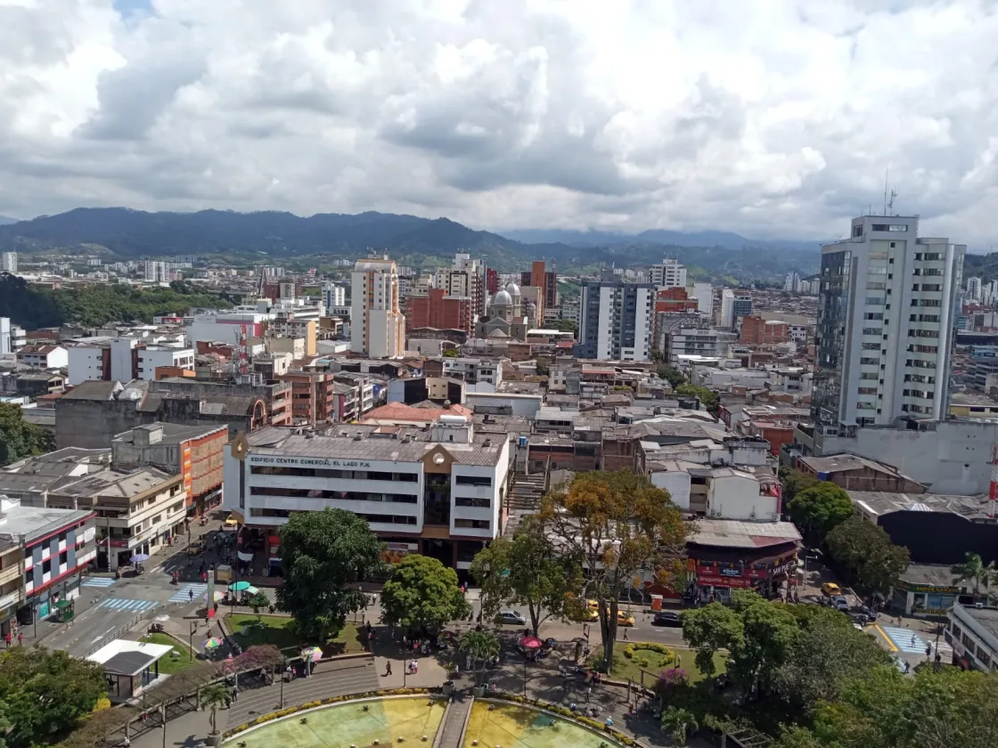 Vista aérea de Pereira