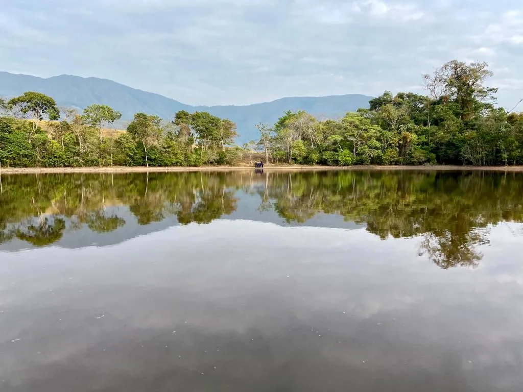 Espejo de agua en Yopal