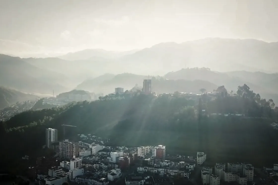 Manizales al amanecer
