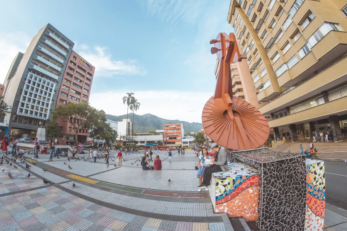 Plaza central Ibagué