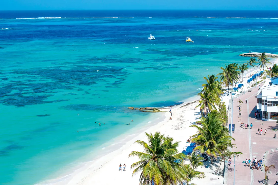 Playa en San Andrés