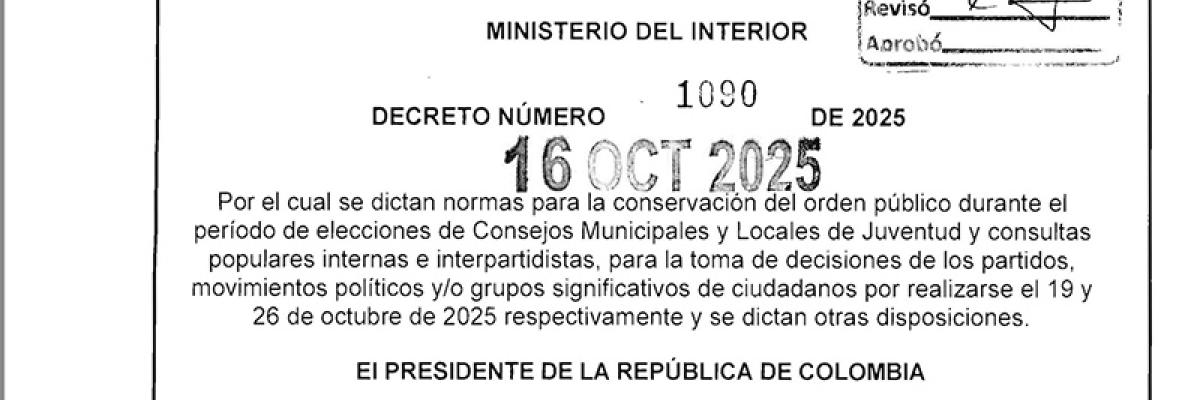 ¿Habrá Ley Seca este fin de semana por la consulta del Pacto Histórico