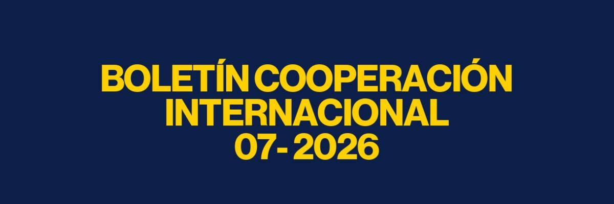 Boletín cooperación internacional - julio 2026