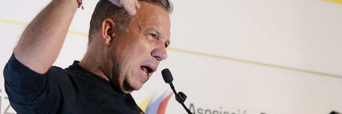 Candidato presidencial Santiago Botero