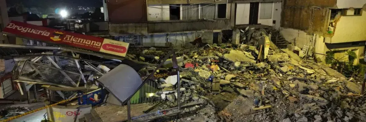 foto de sismo de 7.4 de magnitud