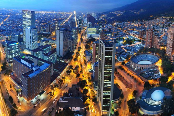 Bogotá de noche