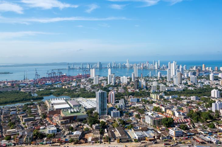 Cartagena vista aérea