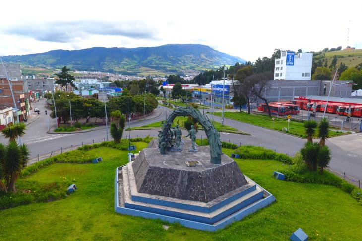 Monumento en Pasto