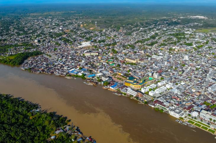 Vista aérea 2 de Quibdó