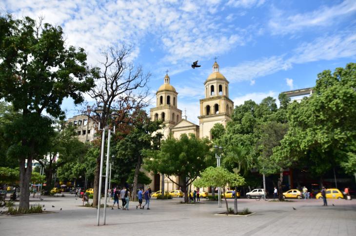 Iglesia Parque Colón Cúcuta