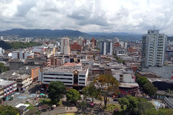 Vista aérea de Pereira
