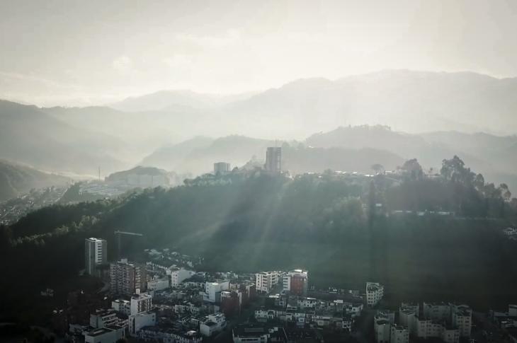 Manizales al amanecer