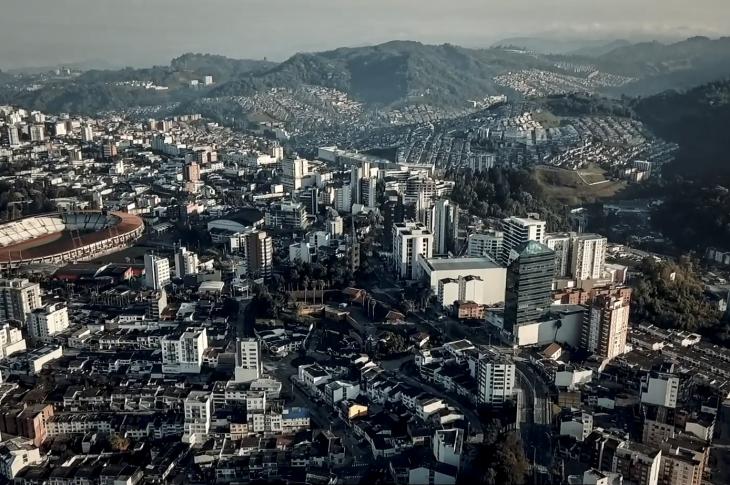 Vista panoramica Manizales