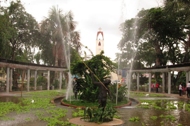 Parque Santander en Leticia