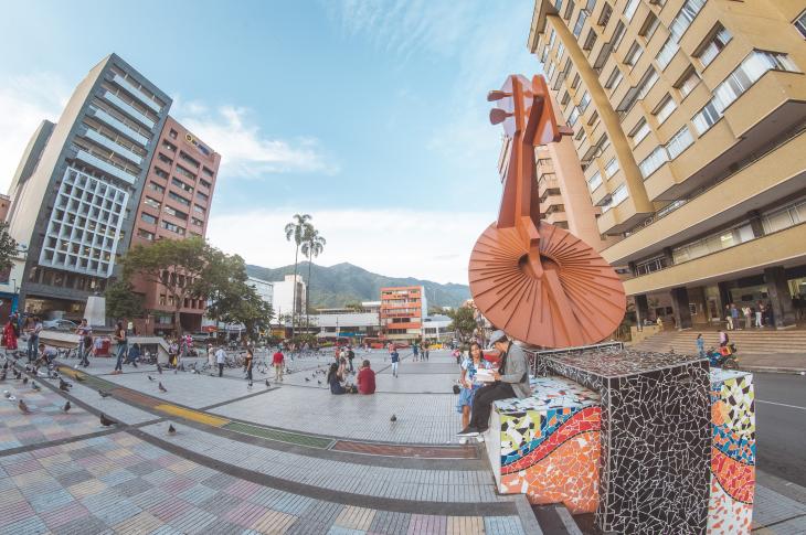Plaza central Ibagué