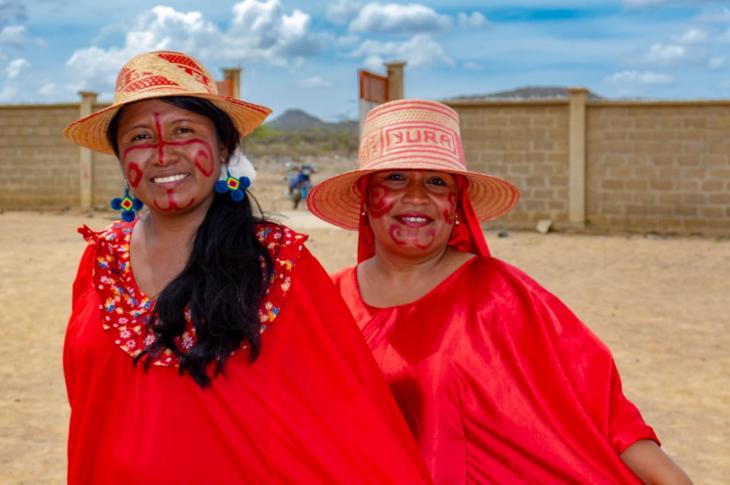 Trajes autóctonos de mujeres de Riohacha