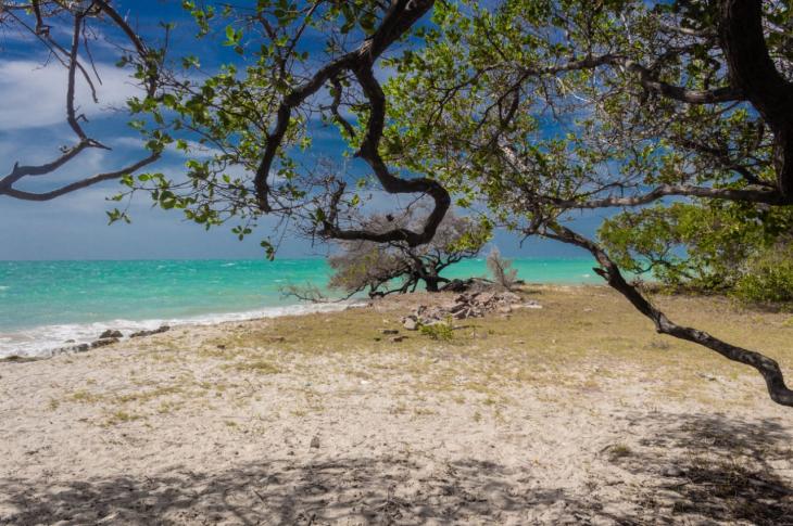Paraíso tropical Playa vacía de Riohacha