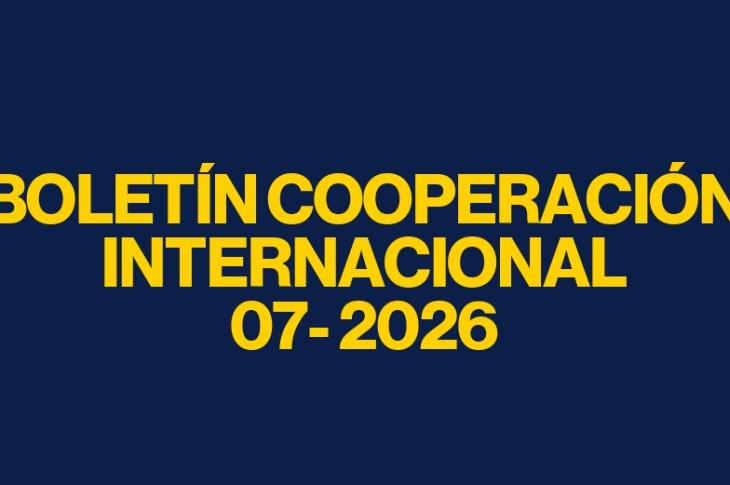 Boletín cooperación internacional - julio 2026