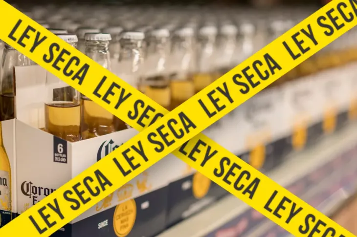 Ley seca y otras disposiciones para la jornada presidencial