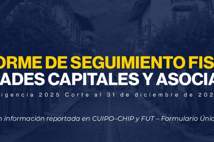 Informe de seguimiento fiscal ciudades capitales y asociadas