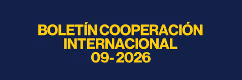 Pieza gráfica del Boletín de Cooperación Internacional septiembre 2026