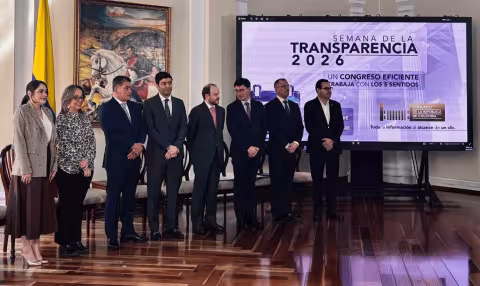 Foto semana de la transparencia en el congreso