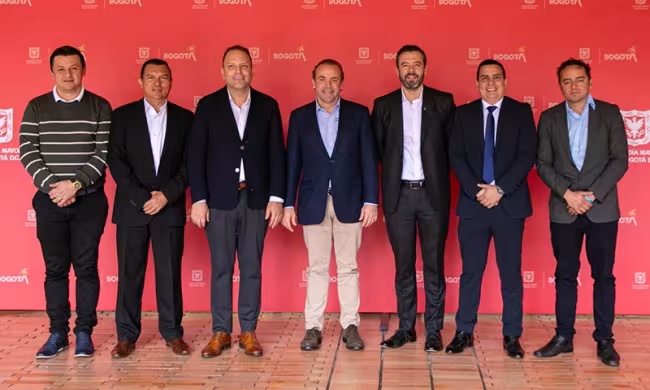 Carlos Fernando Galán, alcalde de Bogotá, nuevo presidente de la Junta Directiva de Asocapitales, Andrés Santamaría, nuevo director general