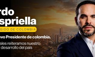 Asocapitales felicita al presidente electo Abelardo de la Espriella y ratifica su compromiso de trabajar por las ciudades capitales