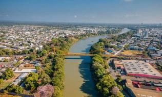 Río Sinú en Montería 
