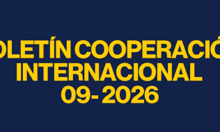 Pieza gráfica del Boletín de Cooperación Internacional septiembre 2026