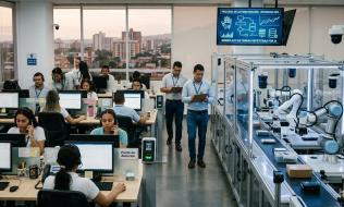 Imágen de empleos formales vs automatización de empleos con IA