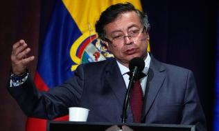 Foto del presidente de Colombia