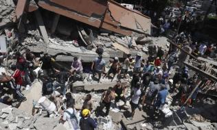 Foto de sismo de 7.4 grados de magnitud