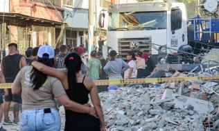 Foto de sismo de 7.4 grados de magnitud