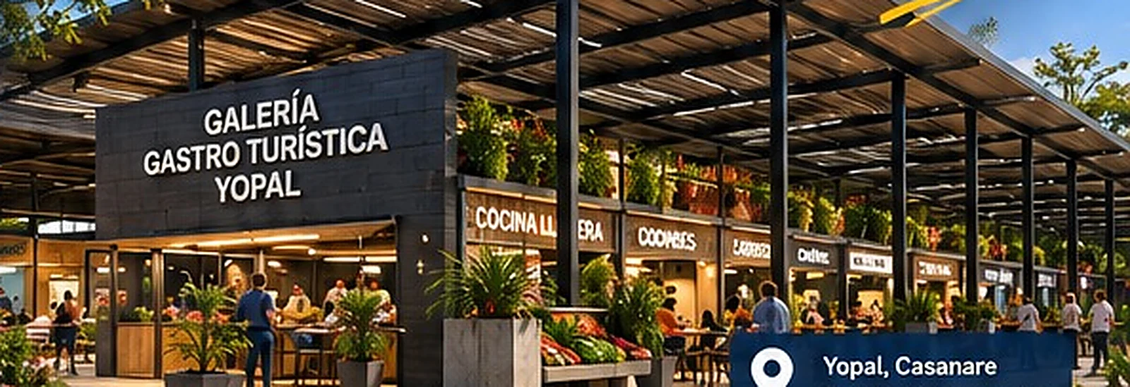 Imagen de referencia del proyecto Modernización de la Galería Gastro Turística de la Central de Abastos