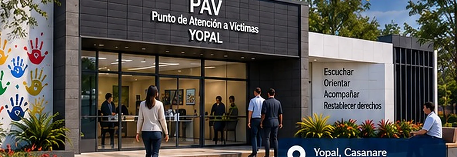 Imagen de referencia del proyecto Punto de Atención a Víctimas – PAV